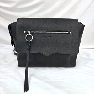 Rebecca Minkoff - GABBY Messenger Satchel Backpack - Black